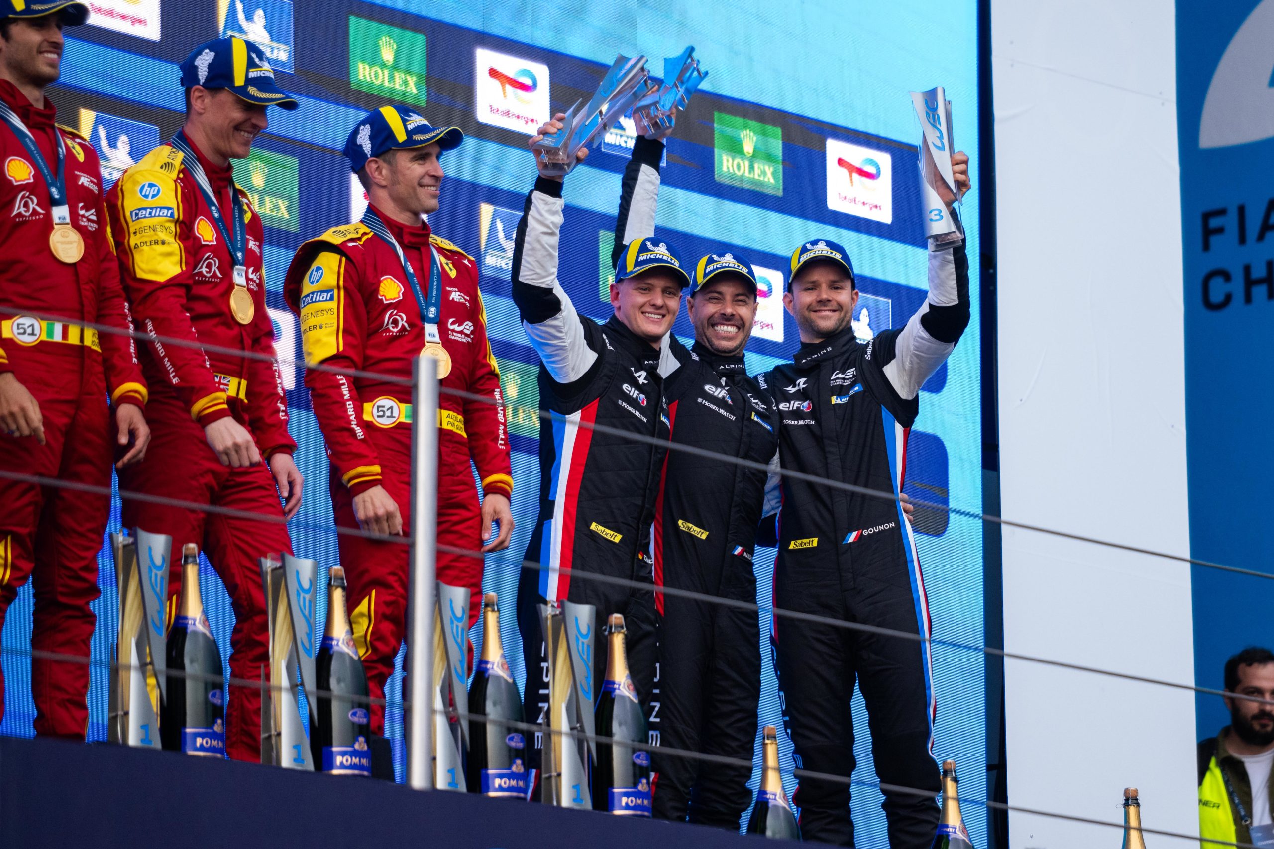 Premier podium en 2025 pour Alpine à Imola - VRE engineering